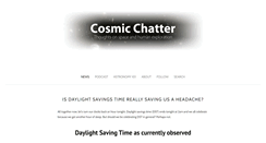 Desktop Screenshot of cosmicchatter.org